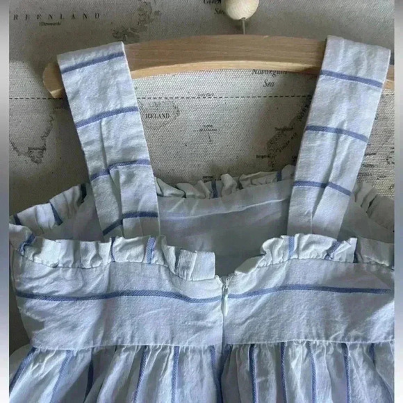 Tartine et Chocolat 5A Linen Sundress - Picture 9 of 12